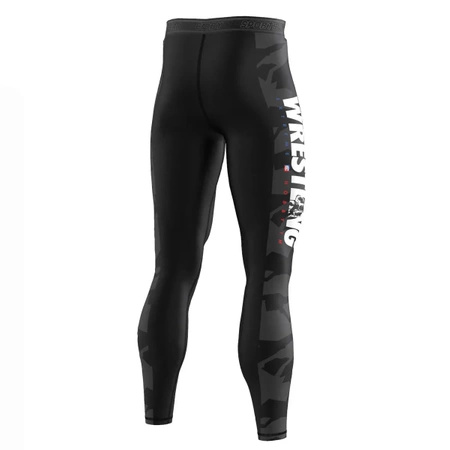 Legginsy Sportowe Męskie Bold Wrestling