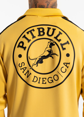 Bluza PIT BULL OLDSCHOOL SAN DIEGO CA żółta (pale yellow) stójka