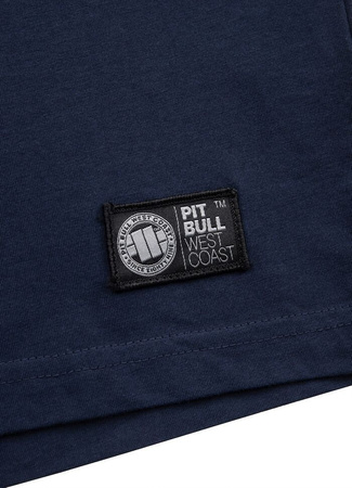 T-shirt PIT BULL SMALL LOGO granatowy