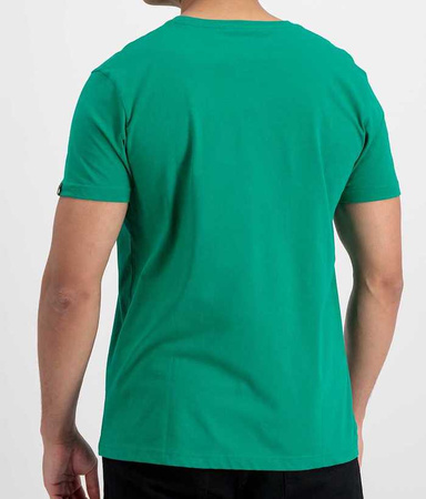 T-shirt ALPHA INDUSTRIES BASIC zielony (jungle green) 100501 668