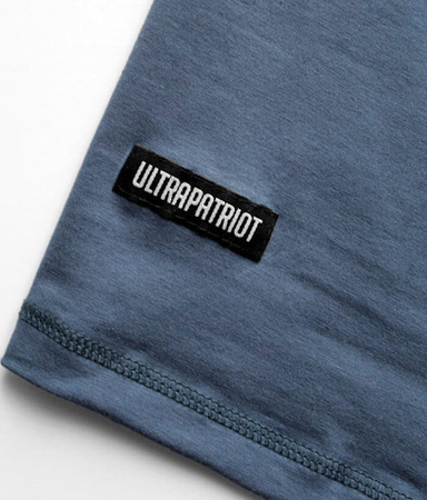T-shirt ULTRAPATRIOT MODEL SN1 niebiesko/szary