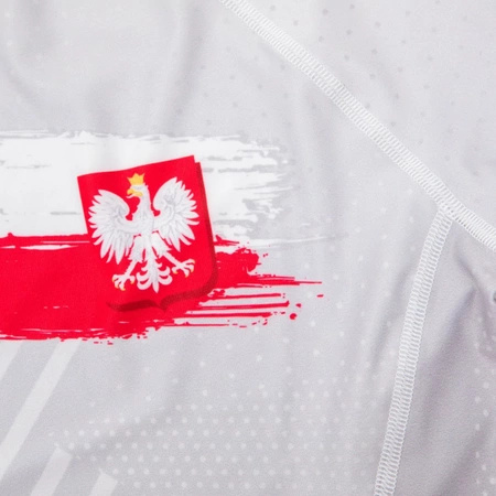 Short sleeve rashguard damski EXTREME HOBBY POLSKA PRIME biały