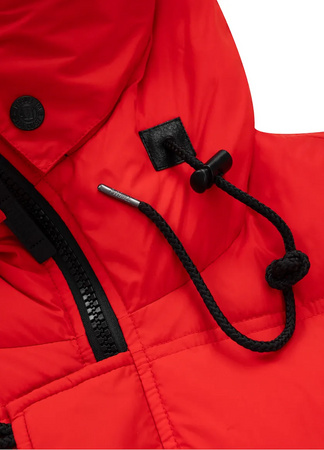 Kurtka parka PIT BULL KINGSTON II pomarańczowa (flame red)