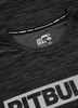 T-shirt PIT BULL HILLTOP CASUAL SPORT czarny (black melange)