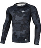 Longsleeve Rashguard PIT BULL SMALL LOGO ALL BLACK CAMO długi rękaw