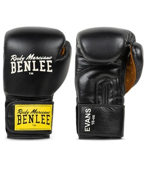 Skórzane rękawice BENLEE EVANS czarne