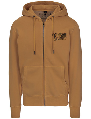 Bluza PIT BULL WASHED MULTISPORT honey yellow rozpinana
