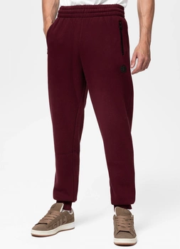 Spodnie sportowe PIT BULL HATTON bordowe