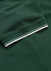 POLO PIT BULL regular LOGO STRIPES jade green