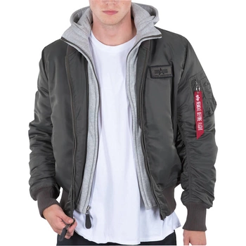 Kurtka ALPHA INDUSTRIES MA-1 D-Tec szara (rep.grey)  183110 04