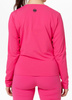 Damski Longsleeve sportowy PIT BULL AVENIDA WMN malinowy