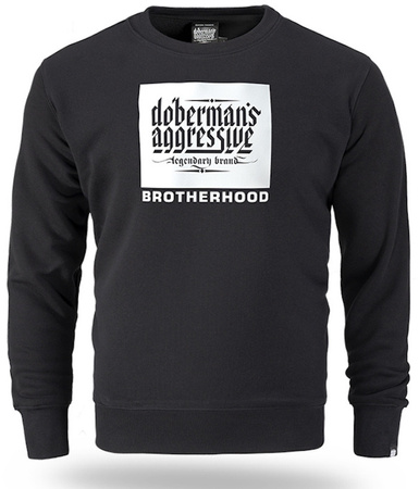 Bluza DOBERMANS OFFENSIVE DIVISION BC348 czarna prosta