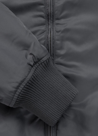 Kurtka PIT BULL HACKET WASHED BOMBER grafitowa