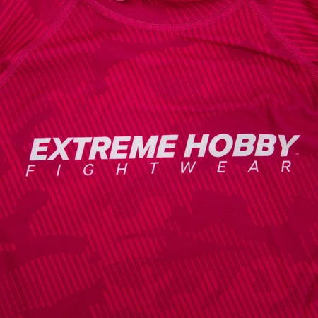 Short sleeve rashguard damski EXTREME HOBBY HAVOC malinowy