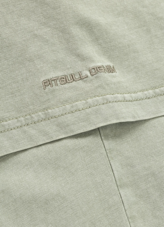 T-shirt PIT BULL Denim Washed PLANET SURF dusty salvia