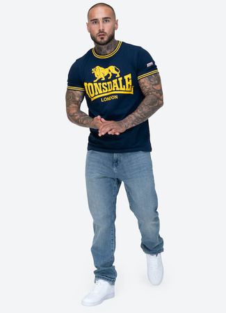 T-shirt LONSDALE LEES granatowy