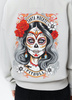 Damska bluza PIT BULL Washed LOVIA SANTA MUERTE WMN white stone rozpinana