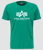 T-shirt ALPHA INDUSTRIES BASIC zielony (jungle green) 100501 668