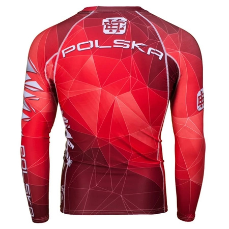 Longsleeve rashguard EXTREME HOBBY POLSKA czerwony