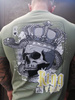 T-shirt INVICTA KING oliwkowy