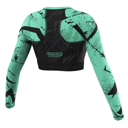 Crop Top Rashguard Longsleeve Damski Neo
