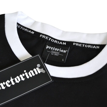 T-shirt PRETORIAN SMALL LOGO czarny