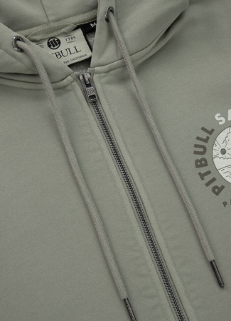 Bluza PIT BULL WASHED PLANET SURF grey harbour rozpinana