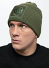 Czapka zimowa PIT BULL SINGLE LAYER CUF oliwkowa