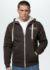 Bluza/kożuch PIT BULL RUFFIN DETROIT dark chocolate rozpinana