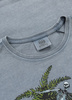 T-shirt PIT BULL Denim Washed OPEN BEACH błękitny (washed blue)