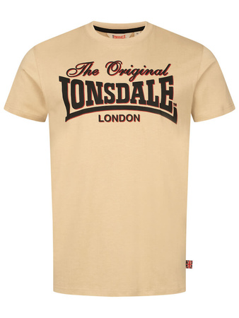T-shirt LONSDALE COTHA beżowy