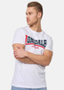 T-shirt LONSDALE TWO TONE biały