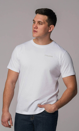 T-shirt PGWEAR ROGER biały