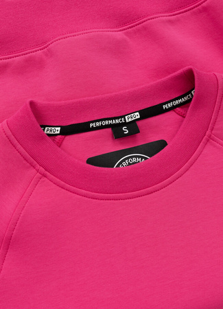 Damska bluza PIT BULL DISCOVERY WMN rasberry red prosta