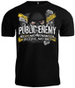 T-shirt PUBLIC ENEMY NIECH NAS NIENAWIDZĄ czarny