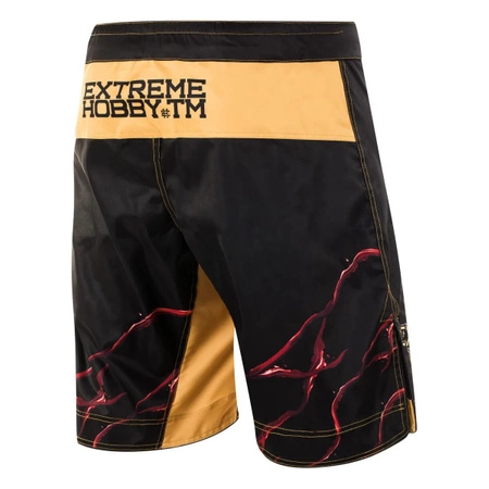 Spodenki Grappling EXTREME HOBBY SANTA MUERTE czarny
