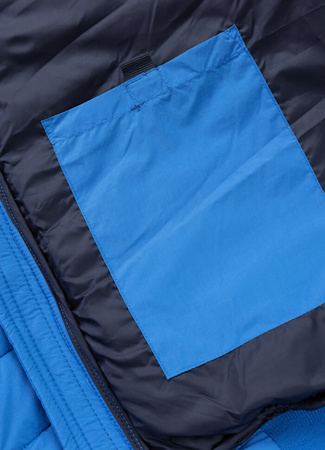 Kurtka PIT BULL NAYLOR HOODED PADDED niebieska (royal blue)