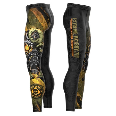 Legginsy męskie  EXTREME HOBBY DBD czarny