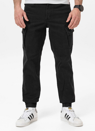 Spodnie joggery bojówki PIT BULL SCOTT czarne