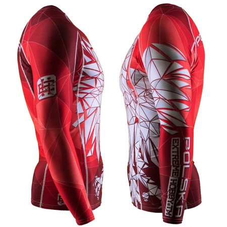 Longsleeve rashguard EXTREME HOBBY POLSKA czerwony