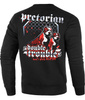 Bluza PRETORIAN DOUBLE TROUBLE prosta czarna