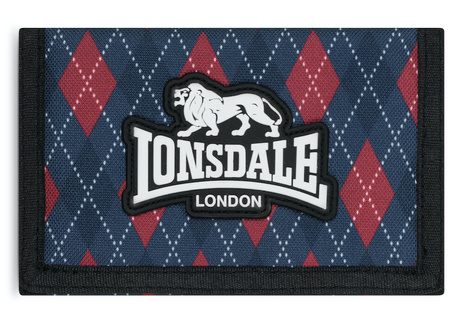 Portfel LONSDALE LONDON SABDEN granatowy