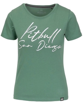 T-shirt damski PIT BULL SD WMN miętowy (mint)