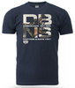 T-shirt DOBERMANS DBNS TS354 granatowy