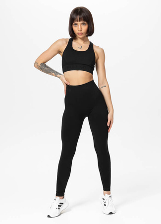 Damskie leginsy sportowe PIT BULL COLUMBIA czarne
