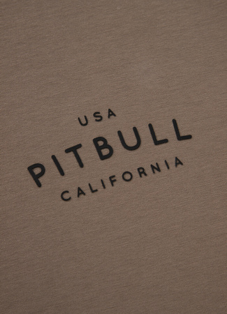Bluza PIT BULL SAMPSON brązowa (taupe) rozpinana kaptur