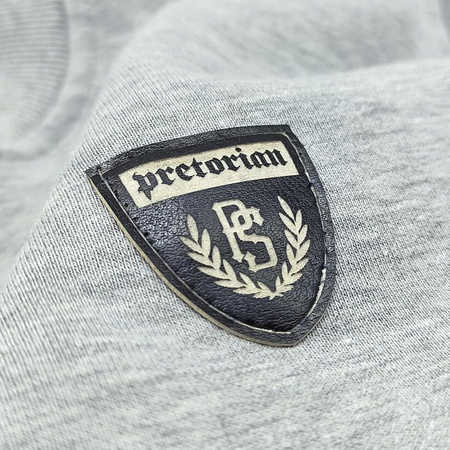 Bluza PRETORIAN SHIELD LOGO prosta szara