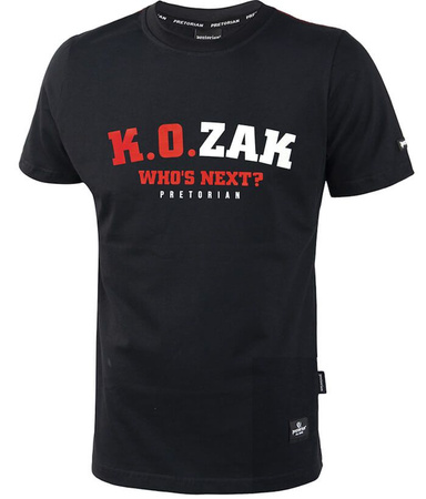 T-shirt PRETORIAN K.O.zak czarny