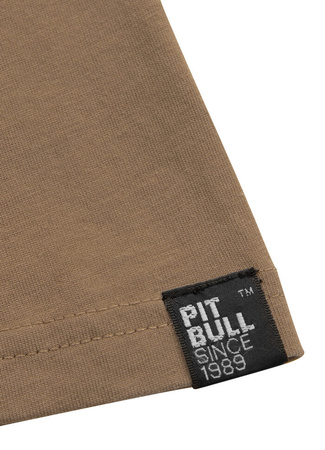 T-shirt PIT BULL DOG 89 (coyote brown) brązowy