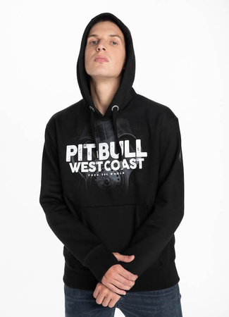 Bluza PIT BULL FUCK THE WORLD czarna kaptur